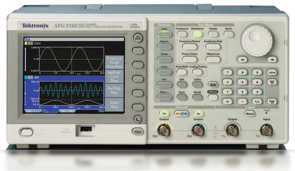 Osciloscopio digital Tektronix Serie TPS2000 - Medición y control - Osciloscopio  digital